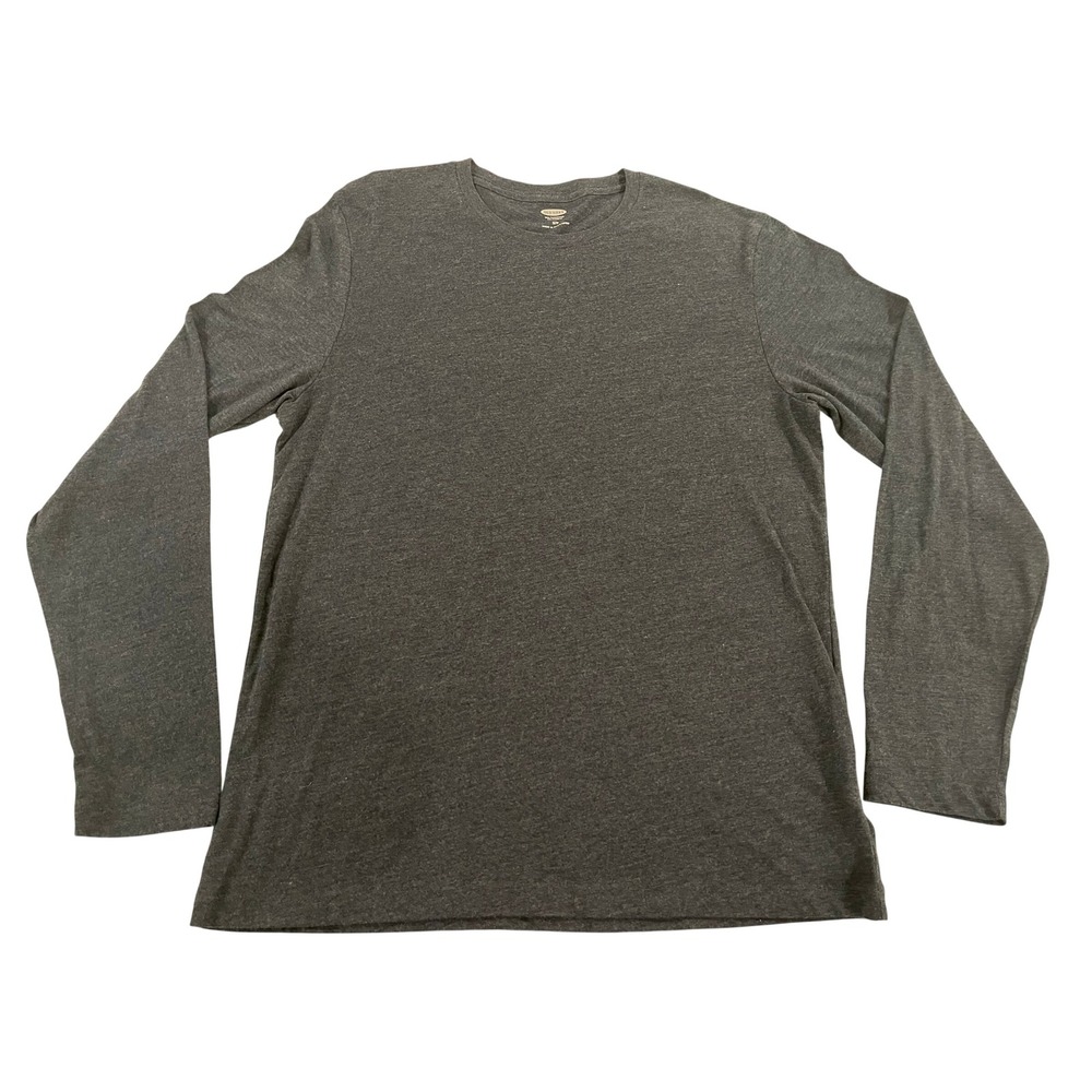 00192 - Old Navy Women's Navy Sheer Long‎ Sleeve Tee Shirt Casual S Small
